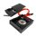 JouJye Desktop HDD / Festplatte SATA Wechselrahmen ST-125SATA mit Fan / Lüfter