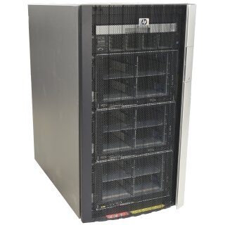 HP Rack 22U + Blade Center 3x C3000 +1x KVM Console TFT7600 + HP Server X1800 G2 + 24x BL460c G7