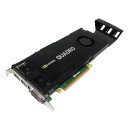 HP 764900-001 765149-001 NVIDIA QUADRO K4200 Graphics Card GK104 4GB GDDR5 PCIe 2.0 x16 DVI 2x DP