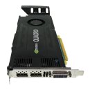 HP 764900-001 765149-001 NVIDIA QUADRO K4200 Graphics Card GK104 4GB GDDR5 PCIe 2.0 x16 DVI 2x DP