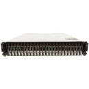 Dell PowerVault MD3620f 2U 2x E02M004 8G Fibre Controller CG87V 24x 600GB 2x 600W PSU 8x Gbic 06W2YH Rail Kit