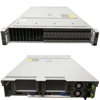 CISCO UCS C240 M4SX RackServer E5-2630L V3 1.80GHz 8C 16GB PC4 SAS 2,5 HDD 24 Bay MRAID12G 2U SFF Rail Kit