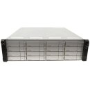 Symantec System Storage 16EB JX30 3U 174724X 2x 6G Controller GP-0839-01 16x Bays 3.5 Zoll LFF 16x Caddys