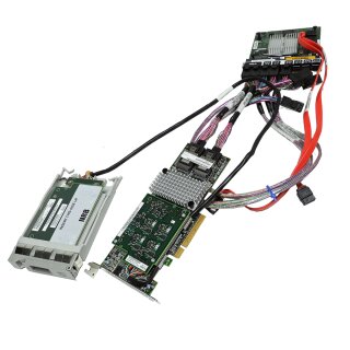 SUN Oracle 375-3701-01 SAS/SATA 6Gb PCIe x8 RAID Controller + SAS Expansion + BBU + Kabel