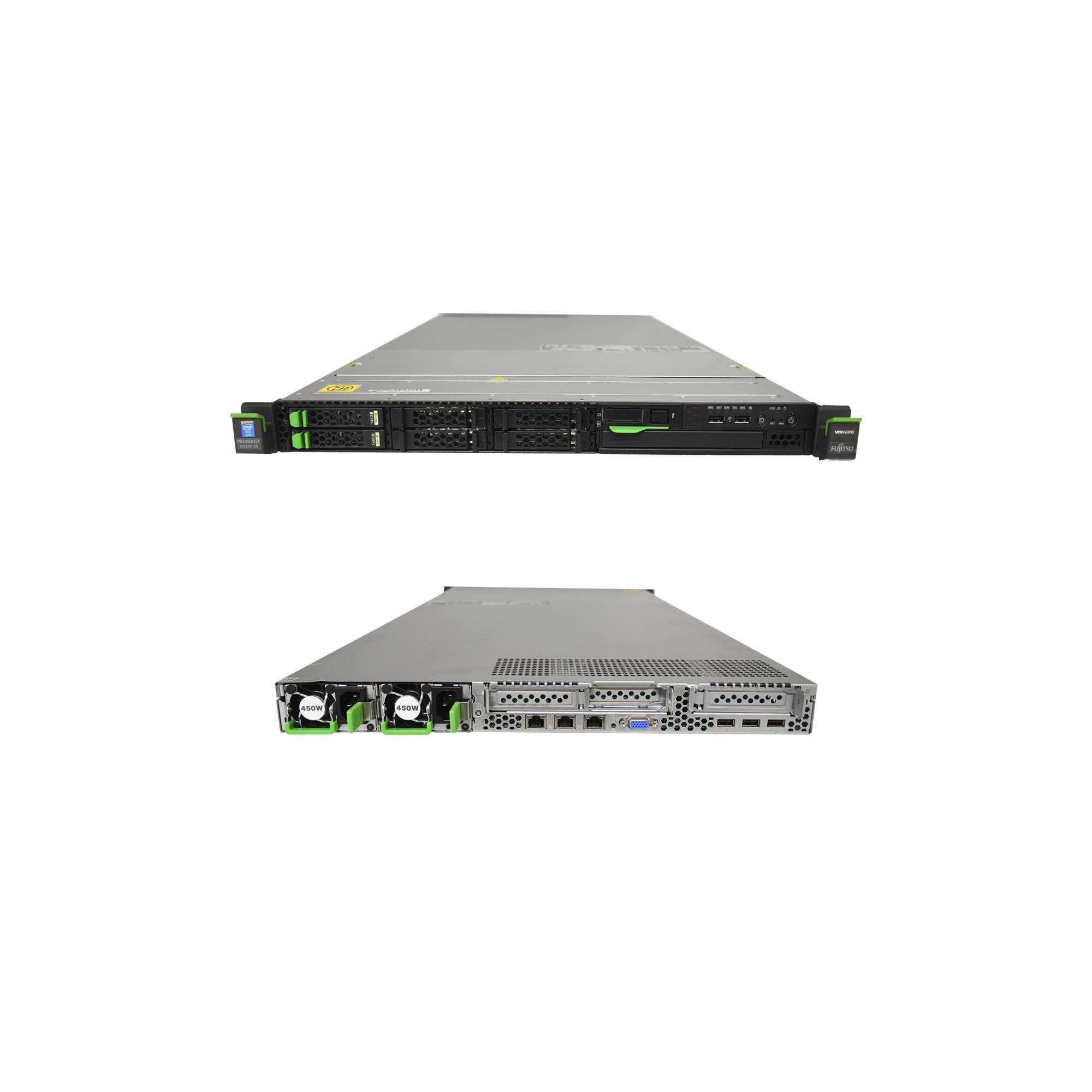 Fujitsu RX200 S8 Server 2x E5-2620 v2 6C 2.10GHz 16 GB RAM 2.5 