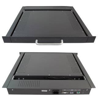 Fujitsu Siemens KVM Rack Console RC23 17 Zoll TFT DE QWERTZ 1U S26361-K1023-V100