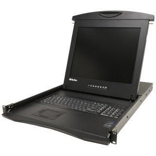 Raritan KVM Rack Console T1700L 17 Zoll TFT DE Tastatur QWERTZ 1U T1700-04