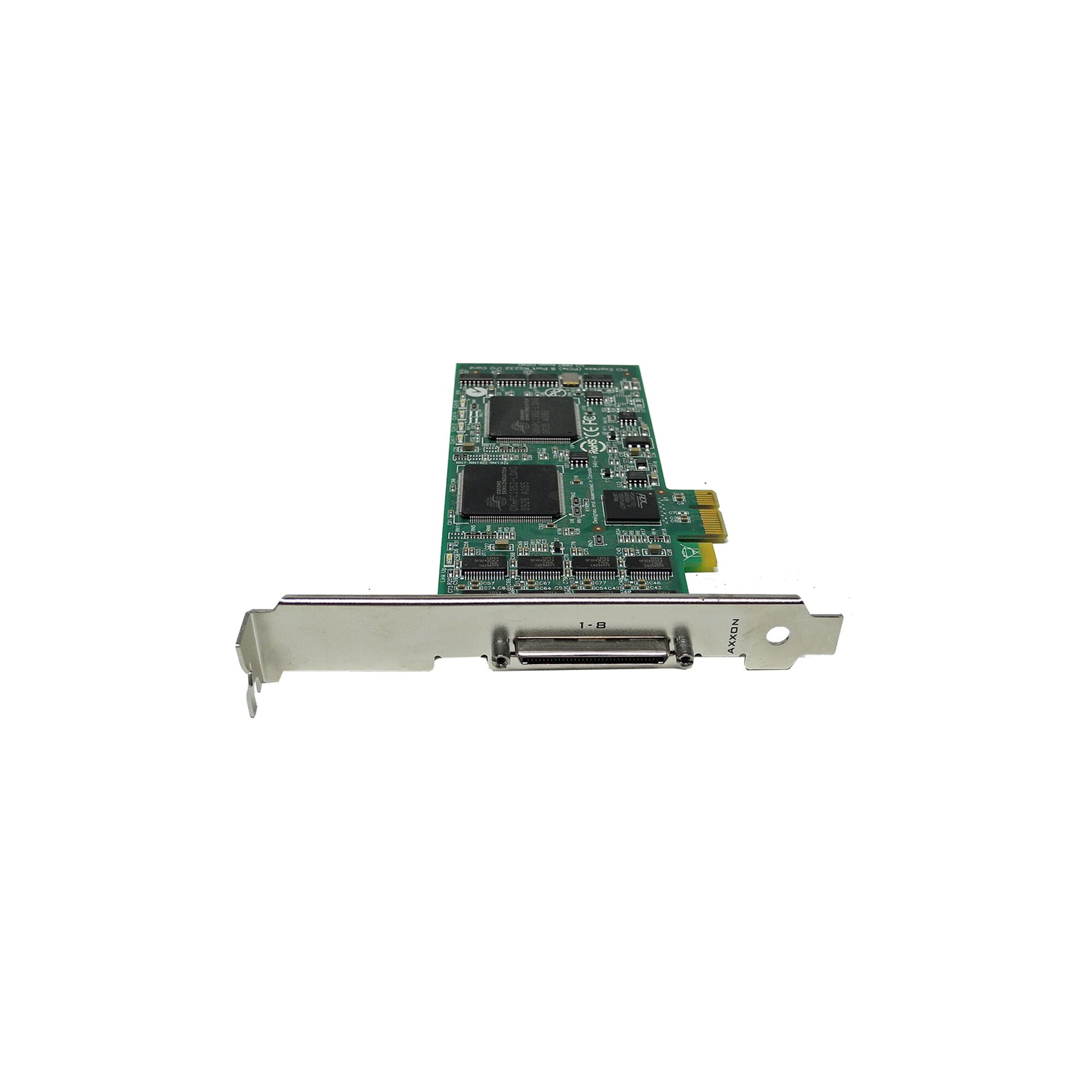 Axxon LF734KB 8-Port RS232 PCI Express x1 Multi Serial I/O Card ...