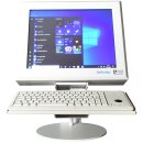 DSM Computer Industrie AIO Touchscreen PC J1900 1.99GHz CPU 8GB RAM 120GB SSD QWERTZ Win 10 Pro 15 Zoll resistiv touch USB 3.0 fanless B-Ware