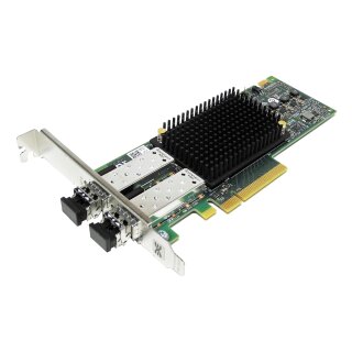 DELL 0RXNT1 0PD89Y Emulex LPE31002 Dual-Port 16Gb/s PCIe x8 FC Host Bus Adapter FP