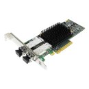 DELL 0RXNT1 Emulex LPE31002 Dual-Port 16Gb/s PCIe x8 FC Host Bus Adapter FP