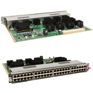 Cisco Catalyst 4500E Series Multi-Speed Gigabit Ethernet Modul WS-X4748-RJ45V+E 48 Port PoE