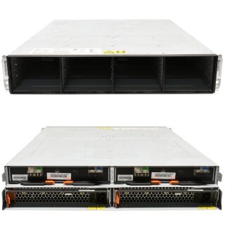 IBM System Storage DS8000 Series 2U 2107-D02 2x DS8000ECM 45W8714 45W8715 Controller 12x LFF Bays 3.5 Zoll