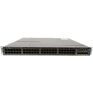 Cisco Catalyst WS-C3750-48PF-L - 48-Port + C3KX-NM-1G Modul + 1x C3KX-PWR-1100WAC