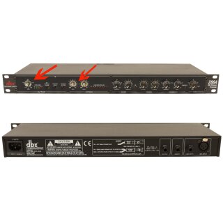 dbx 286A Mic Preamp Processor Mikrofon Vorverstärker B-Ware Highpass defekt 3 Knöpfe fehlen
