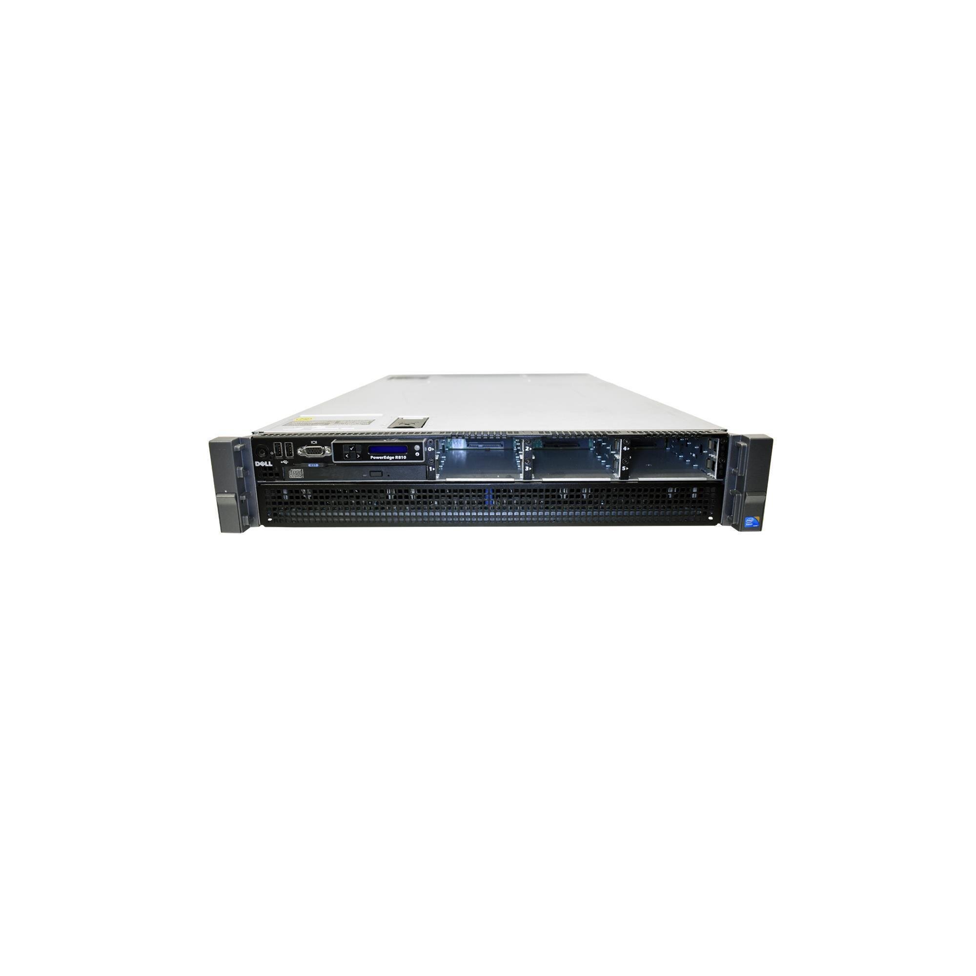 Dell PowerEdge R810 Server 4x E74850 TenCore 2.00GHz 32 GB RAM H700 6