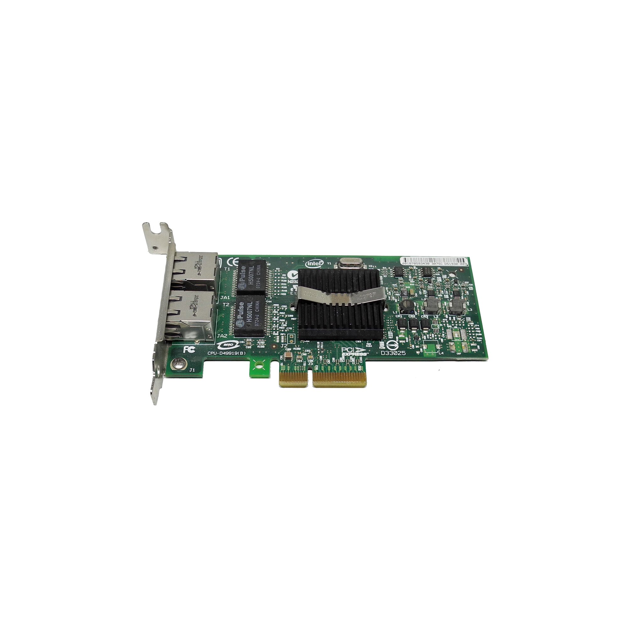 Intel PRO/1000 PT LP Dual Port Server Adapter 10/100/1000Base D50868 ...