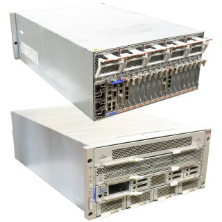 Sun Oracle T4-4 Rack Server 2x Sparc T4 CPU 3.0 GHz 8C 128GB RAM Rail Set 5U HE 7041488 7011458 2x 375-3498-02 2x 371-4522-02