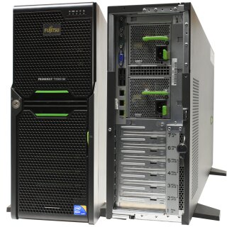 Fujitsu Primergy TX300 S5 2x Intel E5504 Quad-Core 2.00 GHz CPU 16GB RAM 6 Bay 3.5"