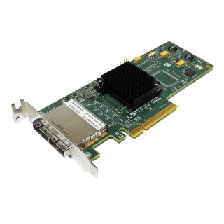 Fujitsu LSI SAS9200-8e-FSC 6 Gb/s PCIe x8 SAS Controller A3C40143402 LP