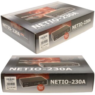 Koukaam NETIO-230A 4 fach Internet Power Controller RS-232 4x IEC320 C13 NEW NEU
