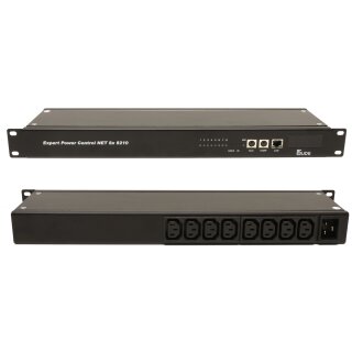 GUDE 8210 Expert Power Control NET 8x IEC320-C13 Female 1x IEC320-C20 Male rear integrierter Ampere Strom Anzeige