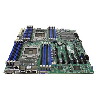 Supermicro ATX Mainboard X9DRi-F Rev.1.11A 2x LGA 2011 Socket