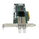 LSI Logic 2-Port 4 Gbps FC PCIe x8 Host Bus Adapter LSI7204EP H3-25077-01D