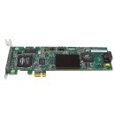 AMCC 3ware 9650SE-2LP SATA-RAID Controller + 2x SATA Kabel 700-3250-23B  LP