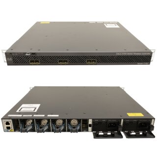 Cisco AIR-CT5760-HA-K9 5700 Series Wireless Controller up to 25 Cisco APs 2x PSU