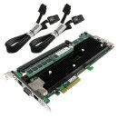 ARECA ARC-1880DI-IX-12 1.0 6Gb/s SAS RAID Controller PCIe x8 +2x SAS Kabel