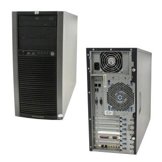 HP ProLiant ML310 G5p Tower E3120 CPU 3.16GHz 4GB RAM 300GB SAS 3,5" HDD