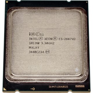 Intel Xeon Processor E5-2667 V2 8-Core 25MB SmartCache 3.30 GHz FCLGA2011 SR19W