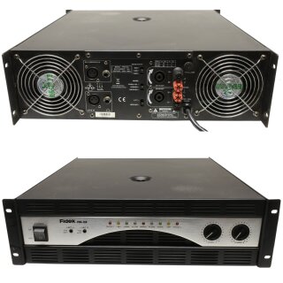 Fidek FPA-12A 2x 1500W Power Amplifier Verstärker Endstufe XLR SPK Schraubklemme