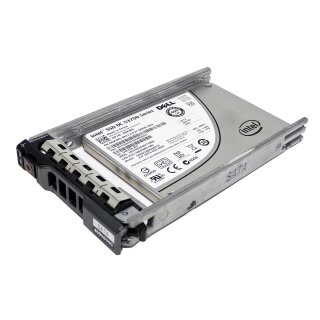 Dell 256 GB 2.5“ 6G SATA SSD 0XFJWX Festplatte mit Rahmen R610 R710 R720 R730