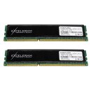 EXCELERAM 4 GB (2x2GB) 240-pin Memory Kit Black Sark DDR3...