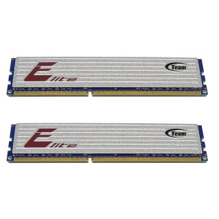Team Group 4 GB (2x2GB) 240-pin Memory Kit Elite DDR3 1333 MHz TED32048M1333HC9