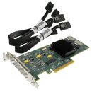 LSI SAS9211-8i 6Gb PCIe x8 SAS/SATA RAID Controller H3-25250-02G +2x SAS Kabel