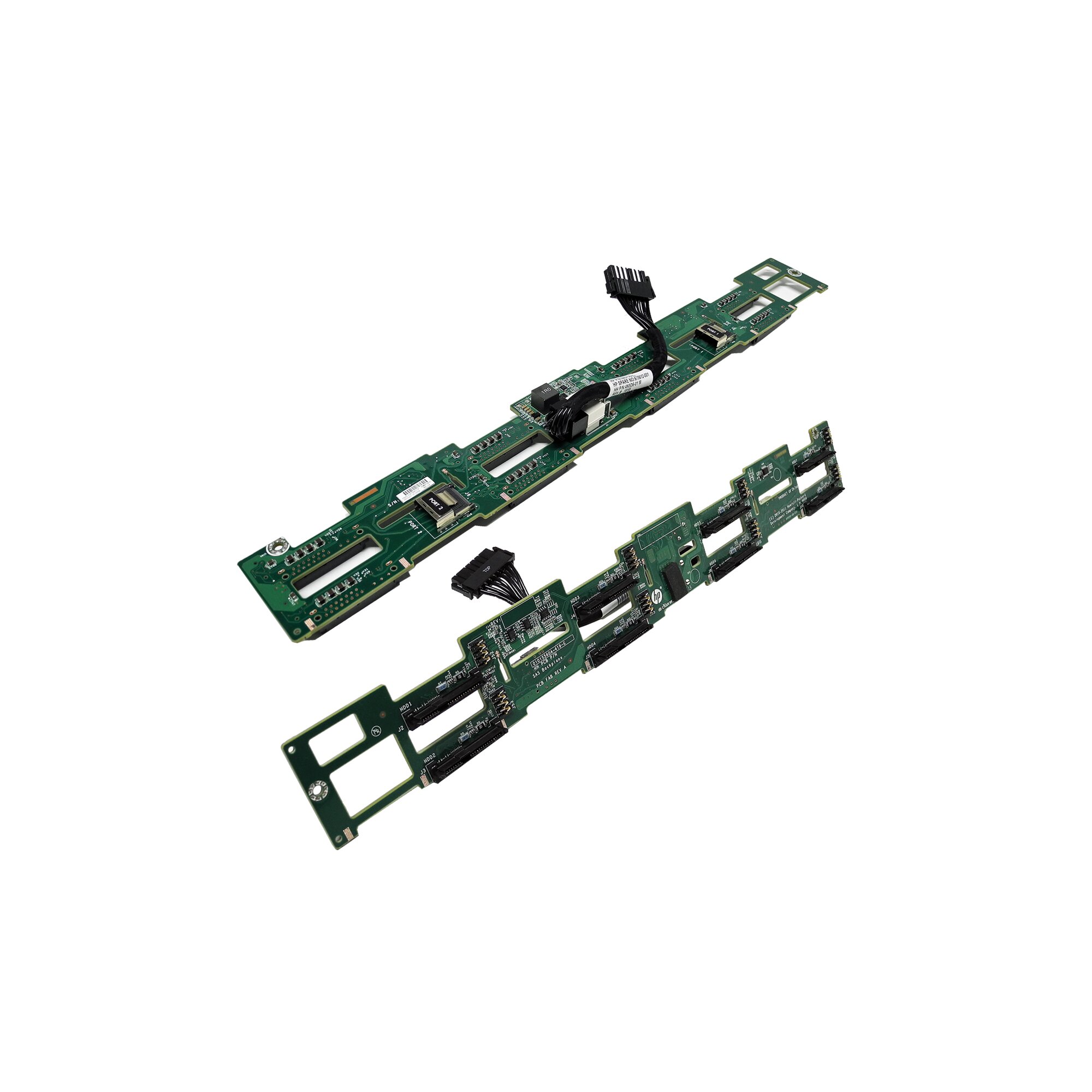 HP SAS Backplane 8 x3,5'' DL380p G8 643704-001 + Kabel 660705-001 ...