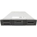 HP StorageWorks MSL2024 C0H21A Tape Library 407351-001 24-Slot 2x LTO-6 706824-001 8G FC 6G SAS