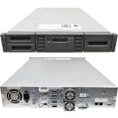 HP StorageWorks MSL2024 C0H21A Tape Library 407351-001 24-Slot 2x LTO-6 706824-001 8G FC 6G SAS