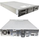 HP StorageWorks MSL2024 C0H21A Tape Library 407351-001 24-Slot 2x LTO-6 706824-001 8G FC 6G SAS