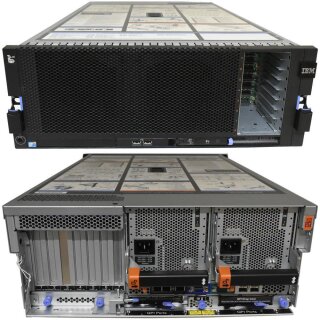 IBM Server System X3850 X5 2x Xeon E7-8870 10C 2.40GHz CPU 16 GB RAM PC3 2.5 Zoll HDD 8Bay