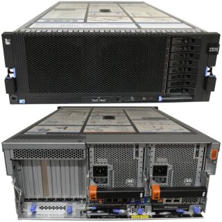 IBM Server System X3850 X5 4x Xeon E7-4830 CPU 16 GB RAM PC3 2.5 Zoll HDD 4Bay