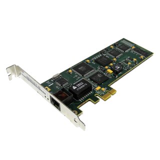 Dialogic DIVA BRI-2 PCIe x1 Dual Channel TE, NT ISDN Server Adapter 50-0448-02A