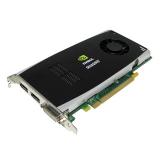 HP NVIDIA QUADRO FX1800 Grafikkarte 768MB GDDR3 508284-001 519296-001 DVI 2x DP