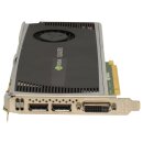HP NVIDIA QUADRO 4000 Grafikkarte GF100 GPU 2GB GDDR5 608533-002 616076-001
