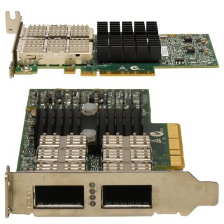 Mellanox CX354A ConnectX-3 FDR InfiniBand+ 40Gbs Dual Port PCIe x8  Netzwerkkarte LP