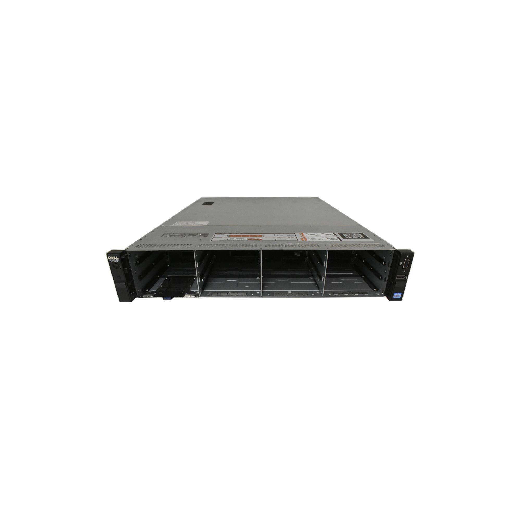 Dell PowerEdge R720xd Server Chassis – 12x 3.5" HDD Bays, Rackmount (NVXR1 / 6HGV2) For Parts Or Build