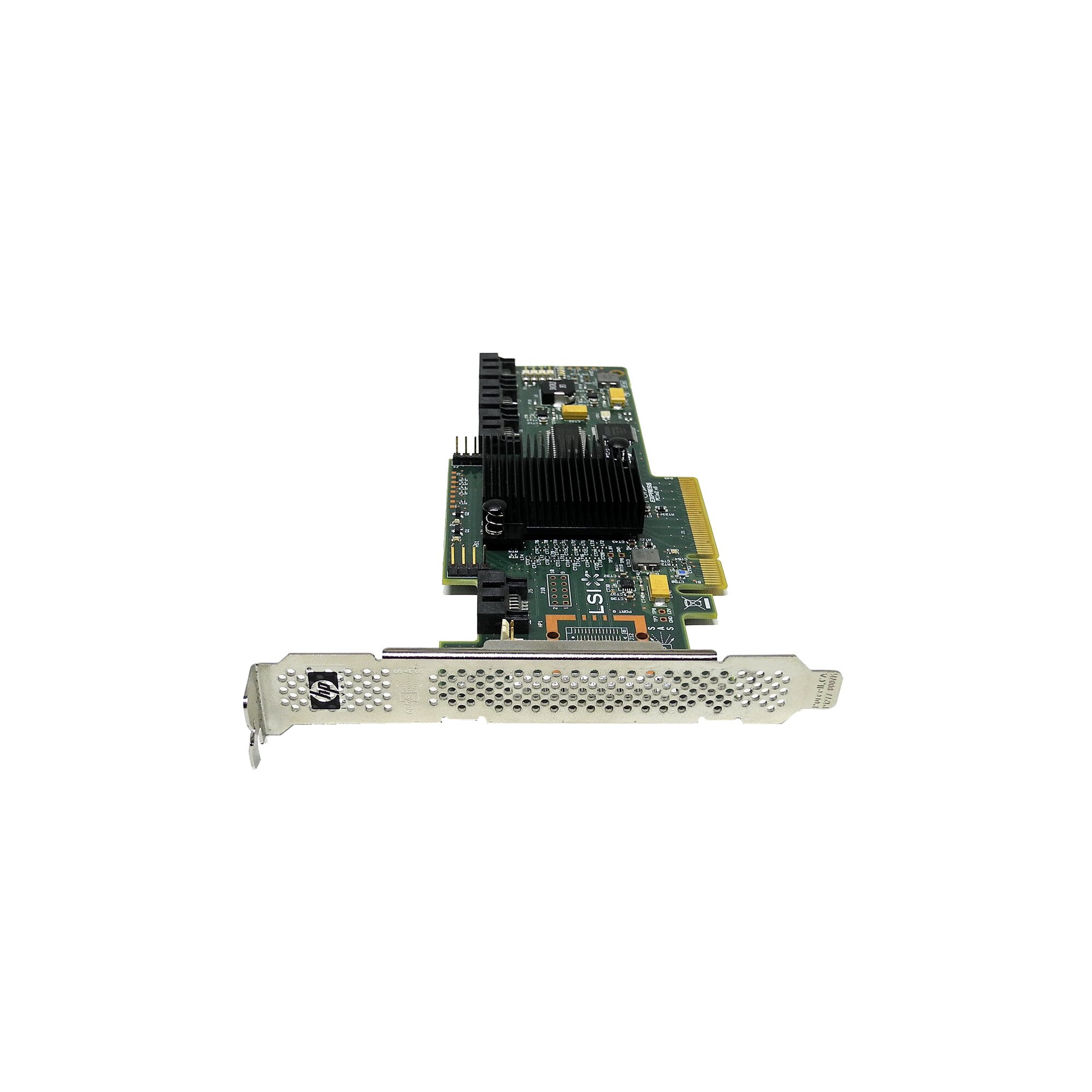 HP LSI SAS92124i 4Port 6Gb PCIe x8 SAS/SATA RAID Controller + Kabel